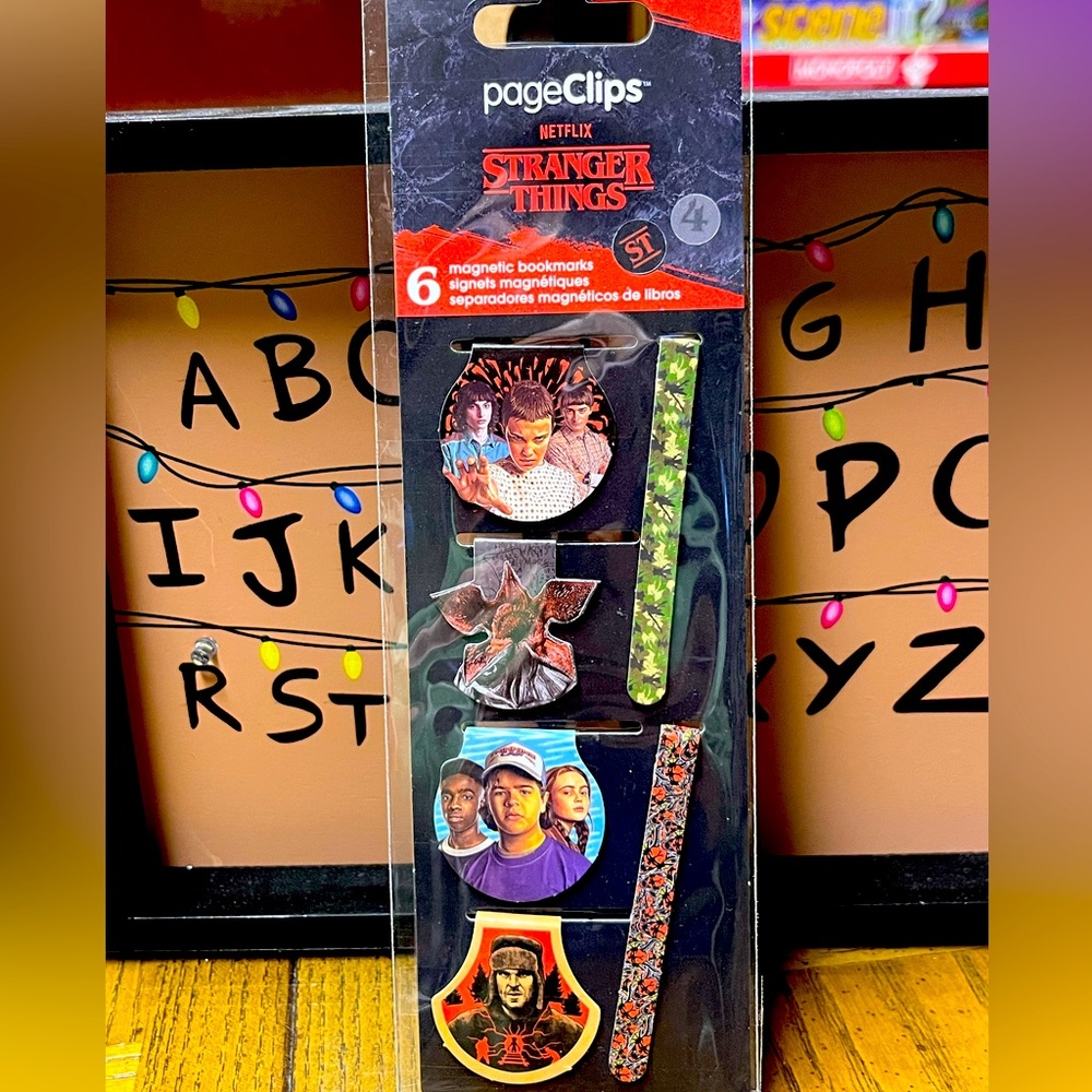 Stranger Things Bookmarks